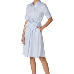 Lauren Ralph Lauren Light Blue Midi Dress